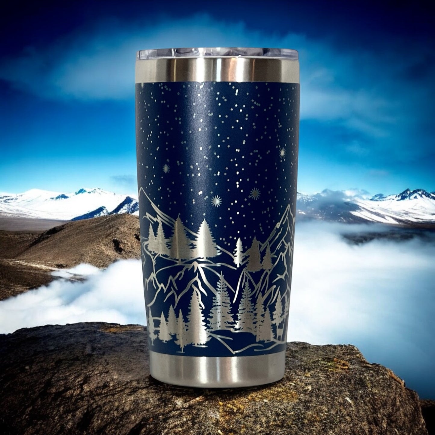 20oz Midnight Star Tumbler Wrap