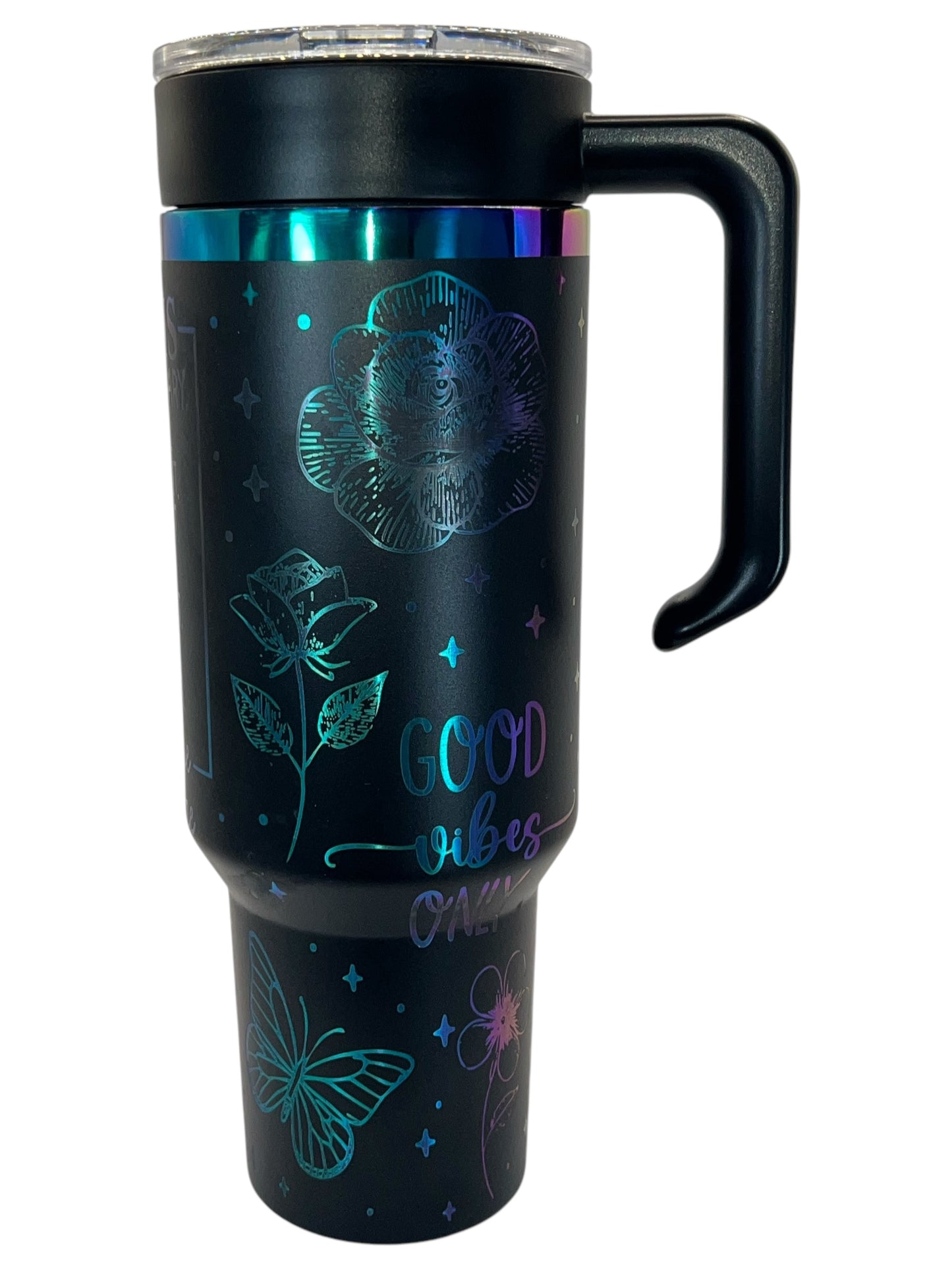 40oz Inspirational Rainbow Tumbler