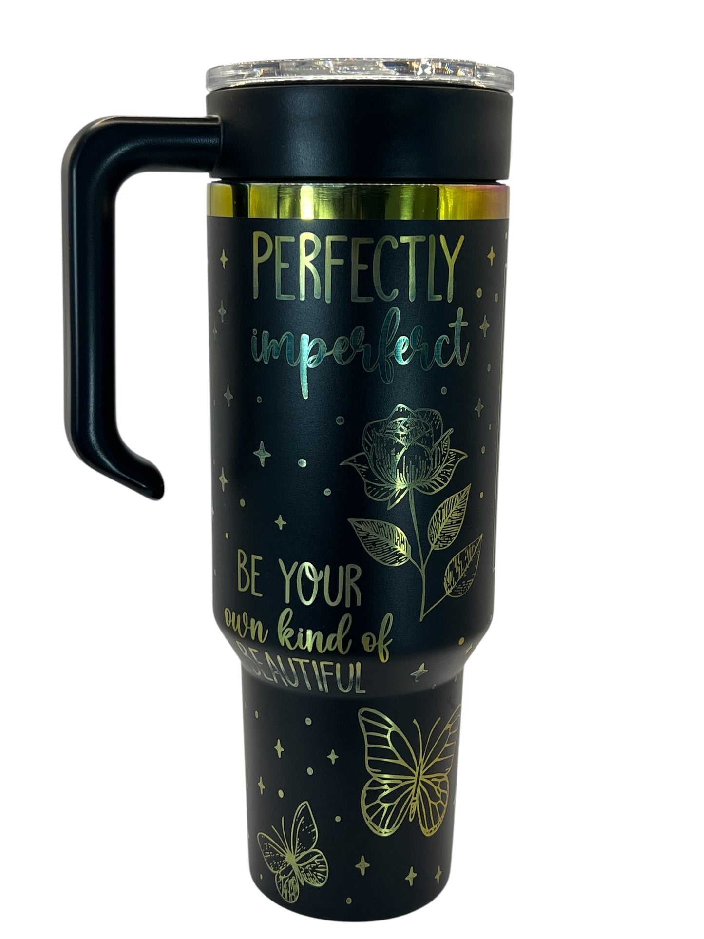 40oz Inspirational Rainbow Tumbler