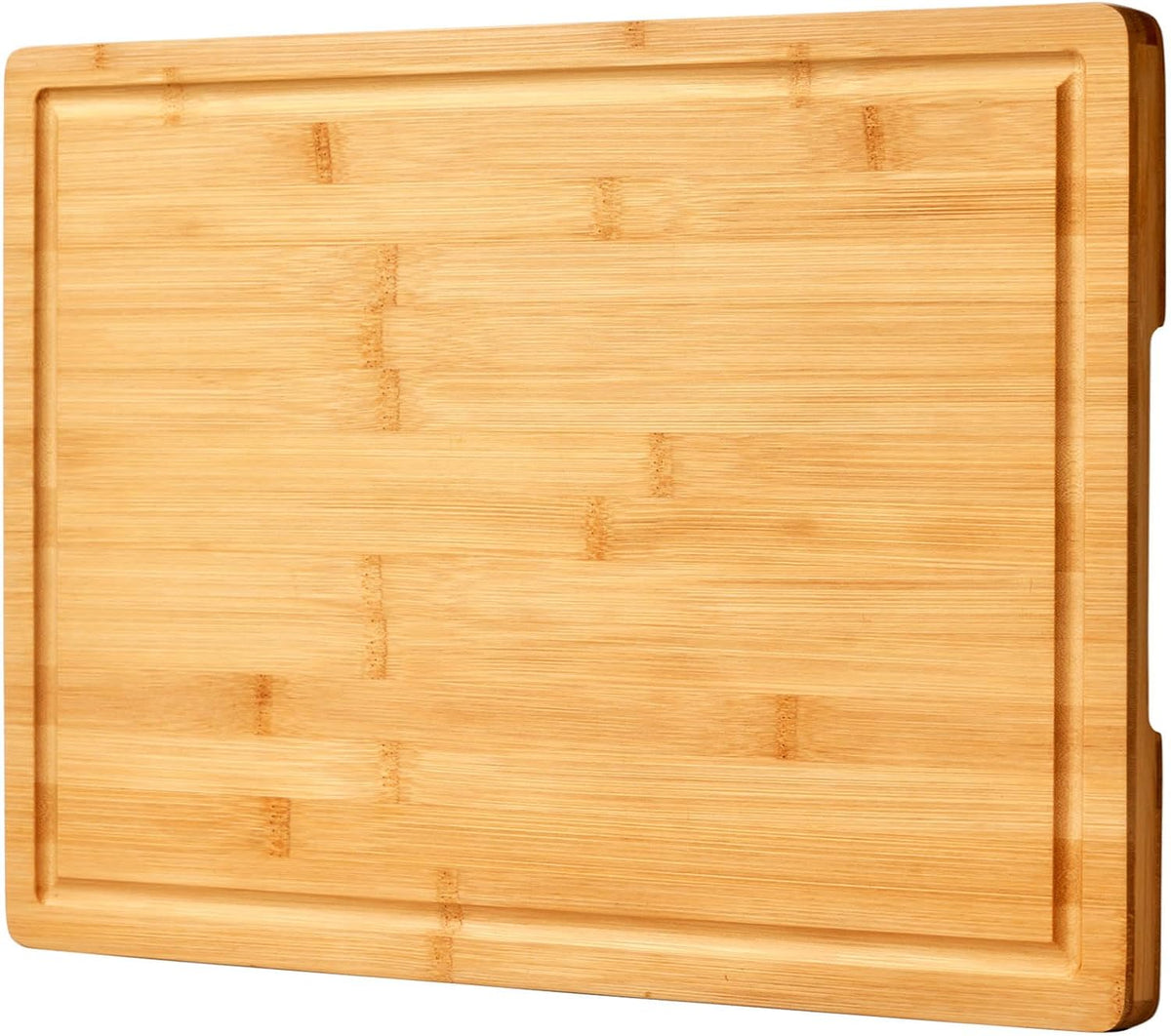 Personalized Engraved Bamboo 18" Large Wood Charcuterie Board