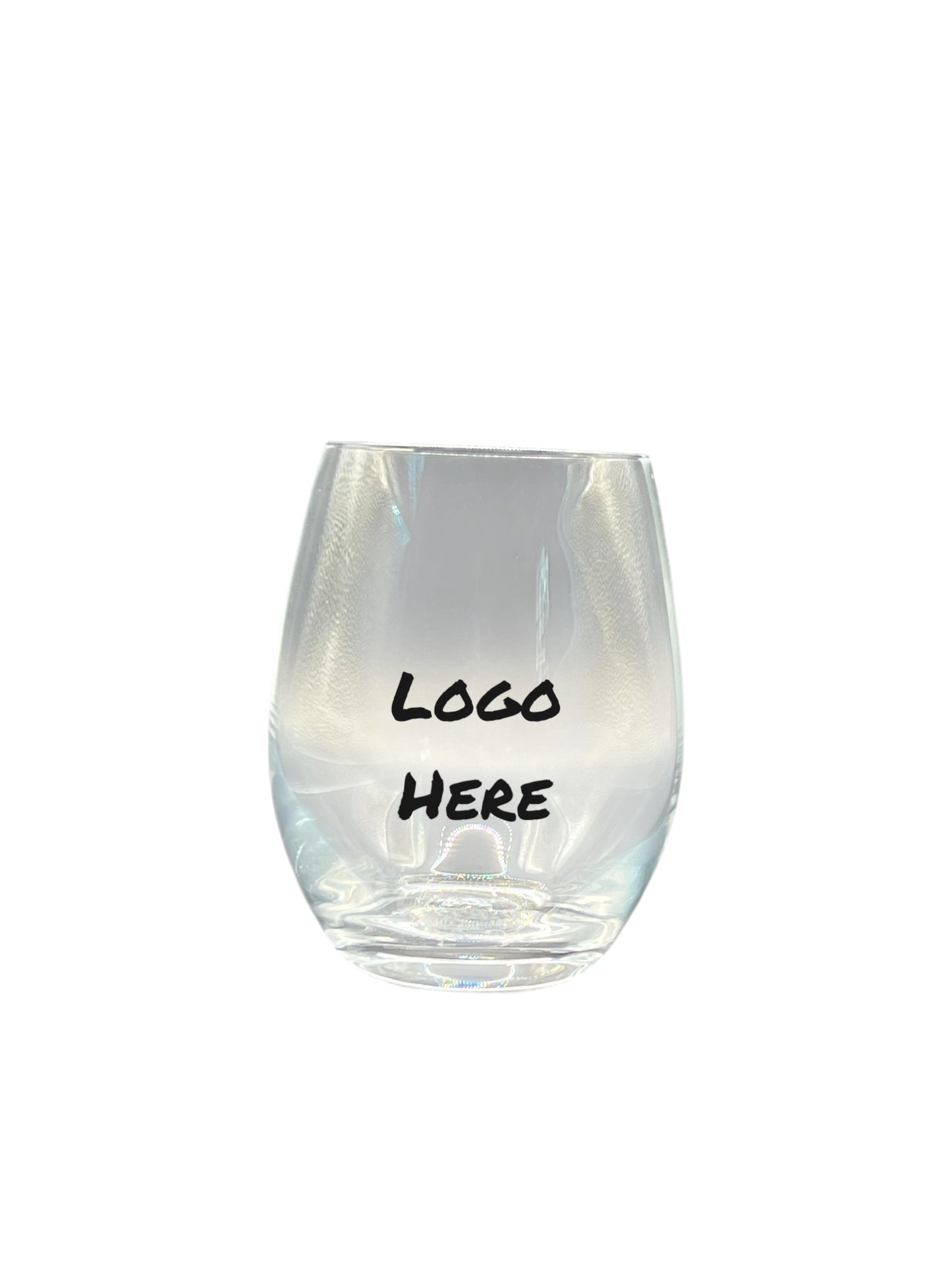 15 oz Crystal Engraved Wine Glassware