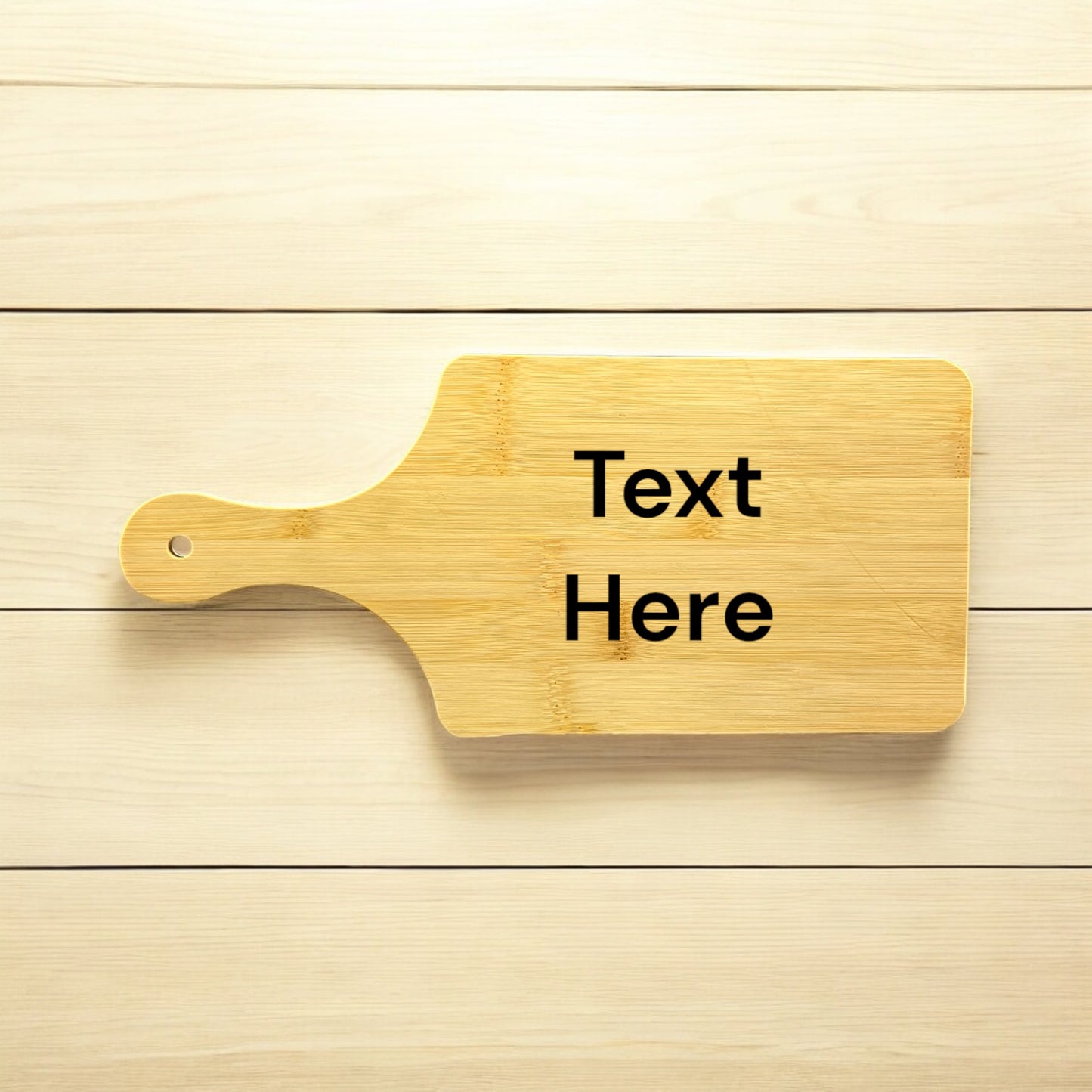 PERSONALIZE BAMBOO CHARCUTERIE BOARD