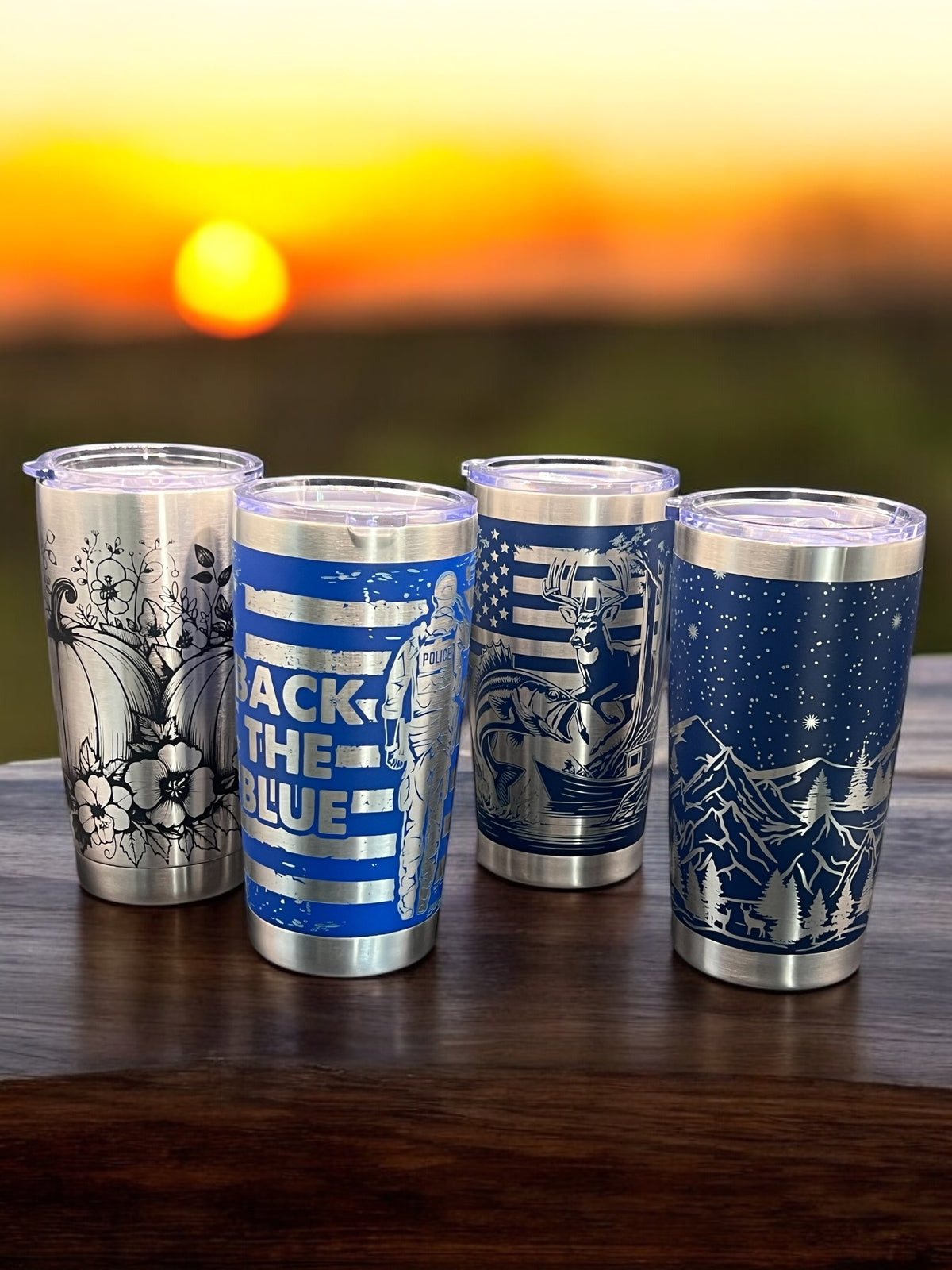 Custom Engraved 20oz Tumblers