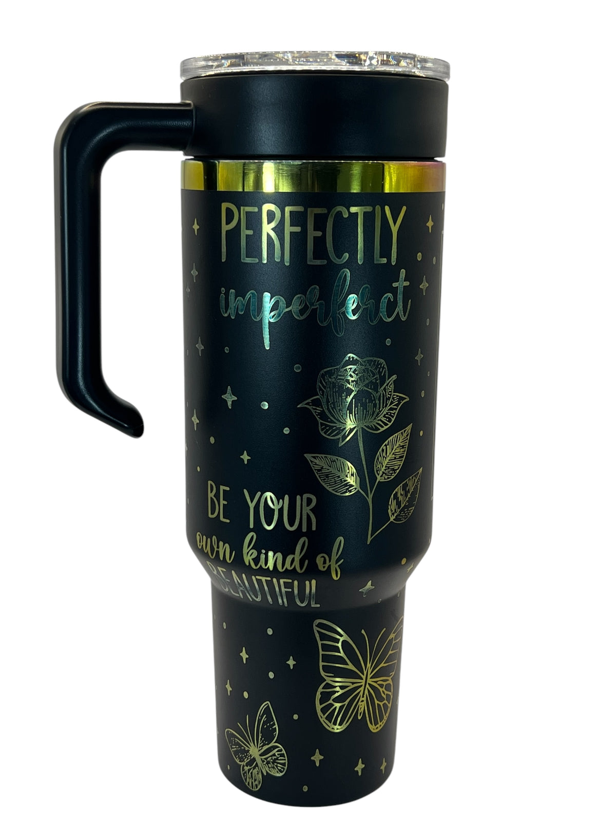 40oz Inspirational Rainbow Tumbler