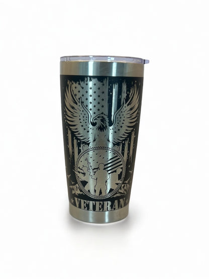 Veteran 20z Tumbler wrap