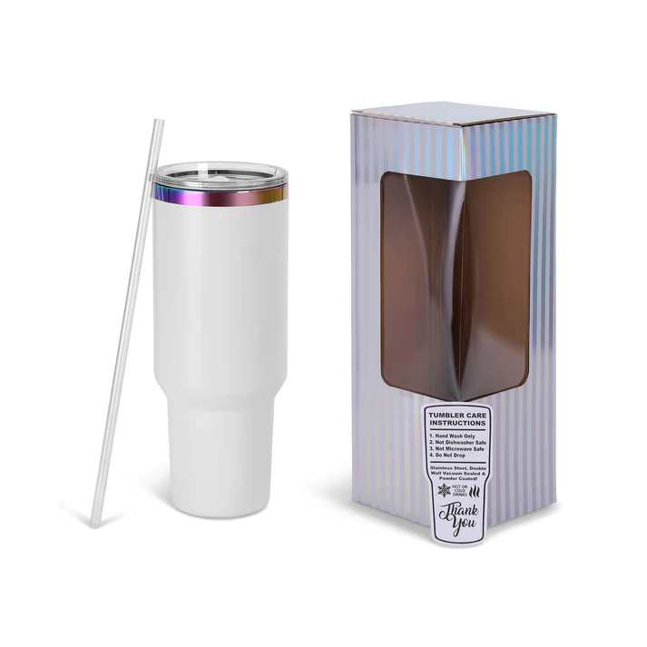 40oz Inspirational Rainbow Tumbler